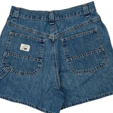 Lee Denim Shorts - 31W UK 12 Blue Denim
