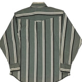 Wrangler Striped Shirt - 2XL Gray Cotton