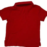 Age 3 Polo By Ralph Lauren Polo Shirt - 2XS Red Cotton