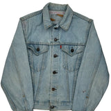 Levis Denim Jacket - Small Light Wash Denim