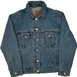 Levis Denim Jacket - Small Blue Denim