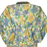 1980'S Lavon Floral Shell Jacket - Medium Multicoloured Polyester