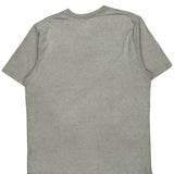 Carhartt T-Shirt - Large Grey Cotton