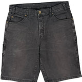 Dickies Denim Shorts - 34W 11L Black Cotton