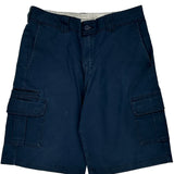 Dickies Cargo Shorts - 35″ Waist Navy Cotton
