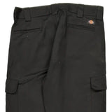 Dickies Cargo Trousers - 36W 34L Black Cotton