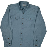 Carhartt Shirt - Large Blue Cotton