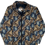 1980'S X Posure Floral Shell Jacket - Medium Multicoloured Silk