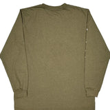 Dickies Long Sleeve T-Shirt - 2XL Green Cotton Blend