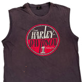 Mancuso Harley-Davidson Central Harley Davidson Graphic Vest - 3XL Grey Cotton