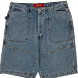 Replay Denim Shorts - 34W 11L Blue Denim