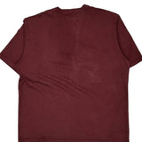 Carhartt T-Shirt - 2XL Burgundy Cotton