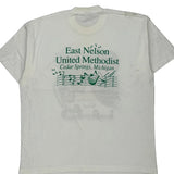 East Nelson United Methodist Fruit Of The Loom Single Stitch T-Shirt - XL White Cotton Blend