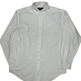 Yarmouth Ralph Lauren Shirt - Large White Cotton