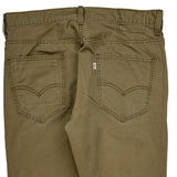 Levis Chinos - 34W 30L Khaki Cotton