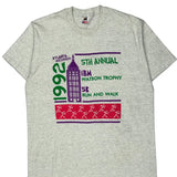 Fruit Of The Loom Graphic T-Shirt - XL Grey Cotton