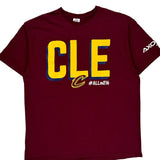 Cleveland Cavaliers Delta T-Shirt - XL Burgundy Cotton