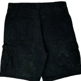 Levis Cargo Shorts - 34W 10L Black Cotton