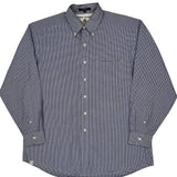 Tommy Hilfiger Checked Shirt - Large Blue Cotton