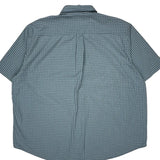 Carhartt Checked Short Sleeve Shirt - 2XL Blue Cotton