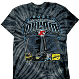 Dirt Late Model Dream 2021 Unbranded Graphic T-Shirt - Medium Blue Cotton