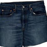 501 Levis Denim Shorts - 32W 8L Dark Wash Cotton