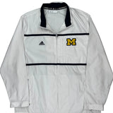 M Adidas College Windbreaker - XL White Polyester