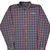Pivot Energy Logo Patagonia Checked Shirt - Medium Multicoloured Cotton