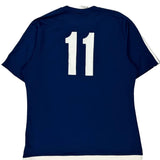 Any Occasion Adidas Football Shirt - Large Blue Polyester