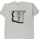 Arizona Invitational Fruit Of The Loom Graphic T-Shirt - XL White Cotton Blend