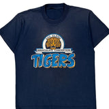 Eau Claire Immaculate Conception Tigers Unbranded Single Stitch T-Shirt - Large Navy Cotton