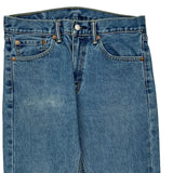 505 Levis Jeans - 32W 30L Blue Cotton