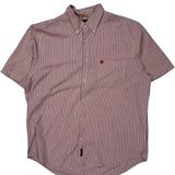 Timberland Checked Short Sleeve Shirt - XL White Cotton