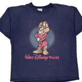 Grumpy Disney T-Shirt - XL Navy Cotton