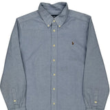Age 10-12 Ralph Lauren Shirt - Large Blue Cotton
