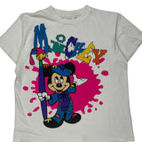 Mickey Mouse Disney Cartoon T-Shirt - Large Multicoloured Cotton