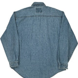 Vintage Levis Denim Shirt - Large Blue Cotton