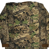 Vintage Hunting Mossy Oak Camo Long Sleeve T-Shirt - Large Brown Cotton