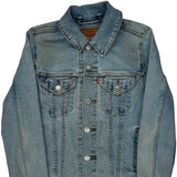 Levis Denim Jacket - Small Light Wash Denim