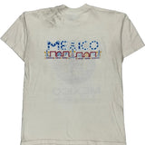 Mexico Fajer Graphic T-Shirt - XL White Cotton