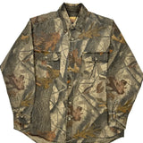 Wells Creek Flannel Shirt - Large Camo Cotton