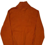 Tommy Hilfiger 1/4 Zip - Medium Orange Cotton