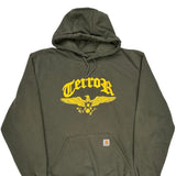 Keepers Of The Faith Carhartt Graphic Hoodie - XL Green Cotton