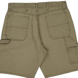 Unbranded Carpenter Shorts - 34W 10L Beige Cotton