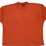 Blank Skylite Single Stitch T-Shirt - 2XL Orange Cotton