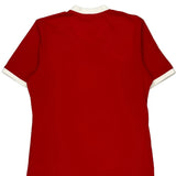 Woodbridge Soccer Club Adidas Football Shirt - Medium Red Polyester