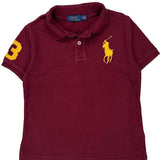 Age 7 Polo By Ralph Lauren Polo Shirt - Small Yellow Cotton