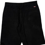 Dickies Shorts - 34W 13L Black Cotton