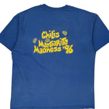 Chili'S Margarita Madness '96 Hanes Single Stitch T-Shirt - XL Blue Cotton