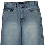 Phat Farm Denim Shorts - 34W 14L Blue Denim